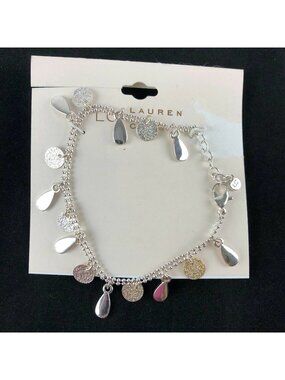 LC Lauren Conrad Bracelet Silver-Tone Adjustable